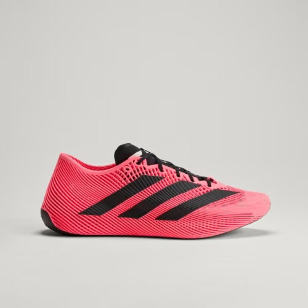 Adidas solar wave pink & black laced sneaker shoes Sz 8.5